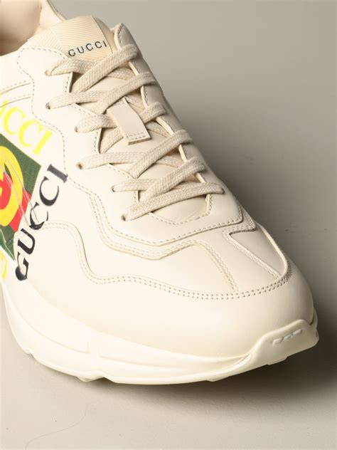 gucci schuhe sneaker weiss|denim Gucci sneakers.